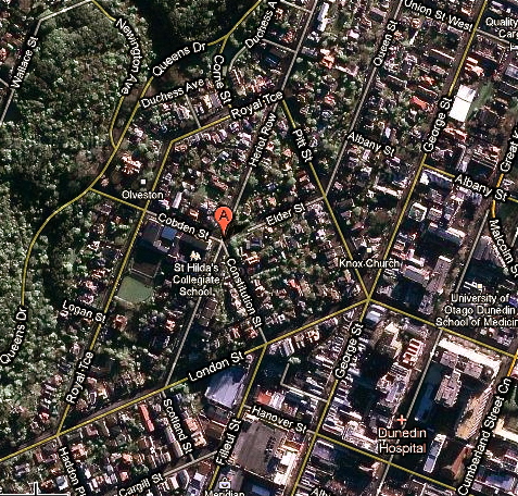 DUNEDIN MAP
