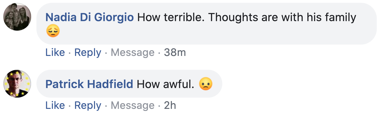 Facebook comments