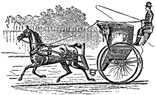 horse drawn cab