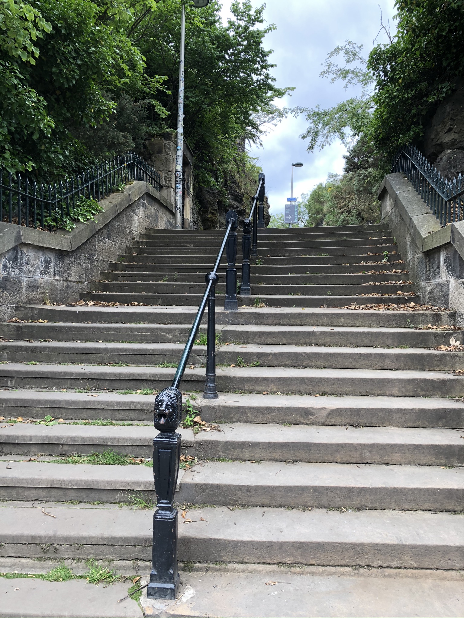 steps