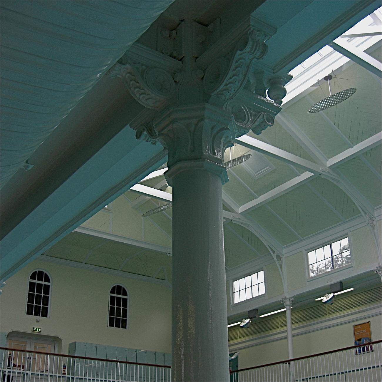 Glenogle Baths pillar Broughton Spurtle