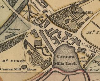 Eyre Place old map