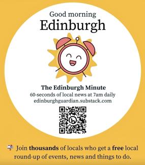 EDINBURGH MINUTE ADVERT