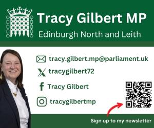 Tracy Gilbert, MP advert