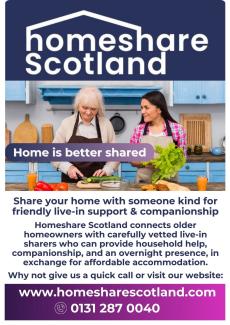 HOMESHARE ADVERT